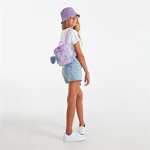 Thumbnail 1 de Enso Cute Girl Mochila Pequeña Morada 19x23x8 cm 🎒