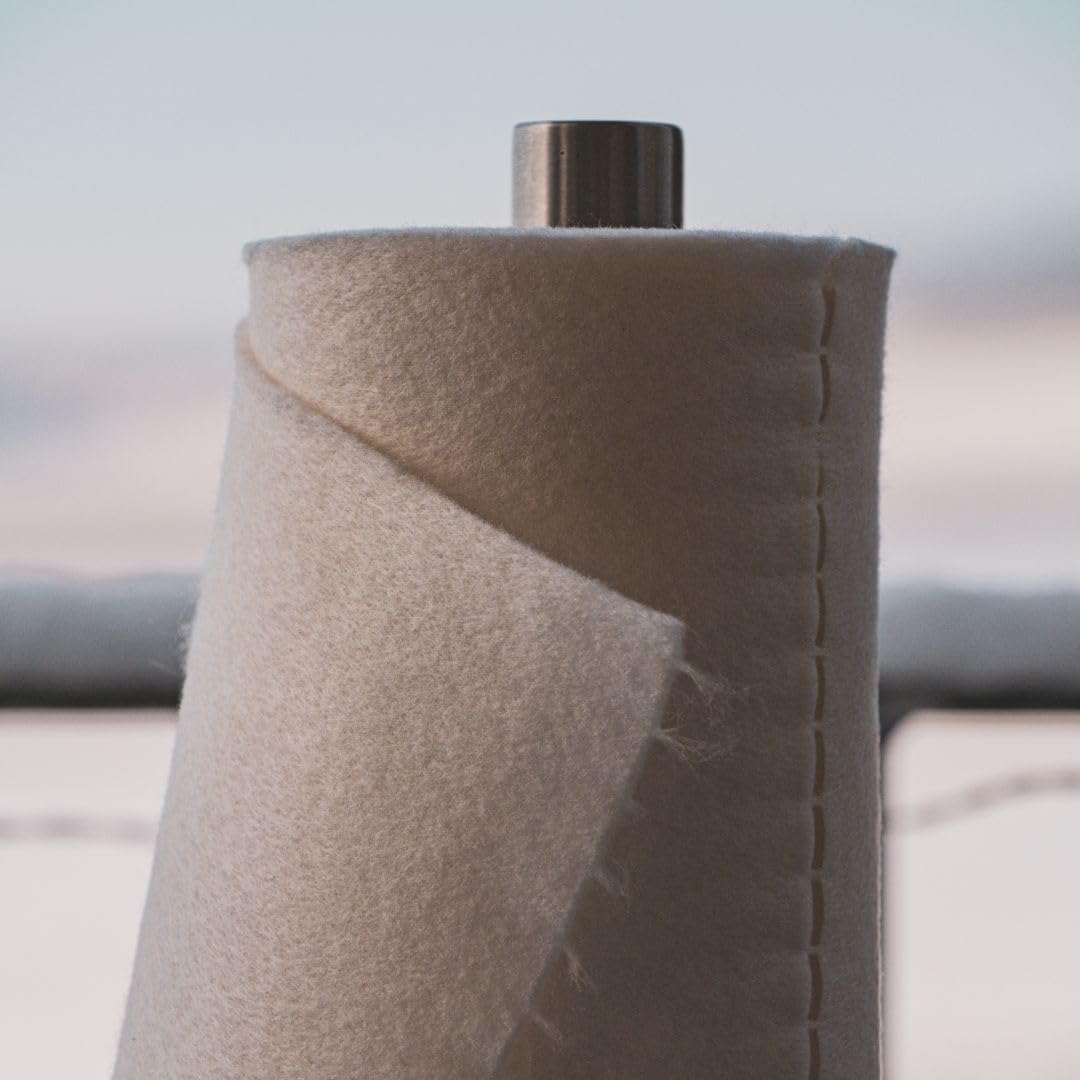 Thumbnail 2 de pandoo Rouleau de papier essuie-tout lavable en fibre de bambou – 20 feuilles