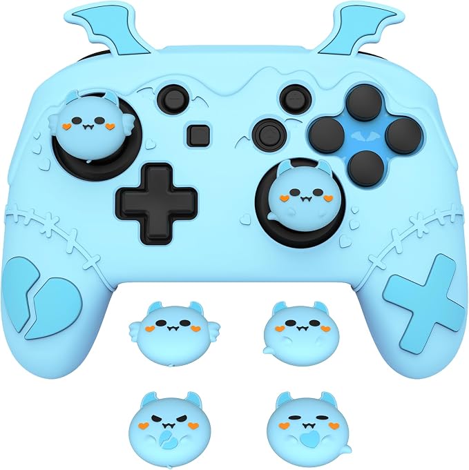 PlayVital Funda de Silicona para Nintendo Switch Pro 🎮 Antirayaduras