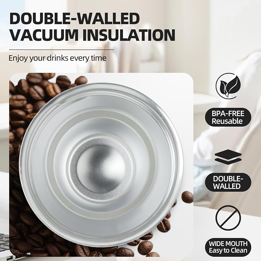 Thumbnail 3 de HoneyHolly Termo Cafe 600 ML — vaso térmico para coche