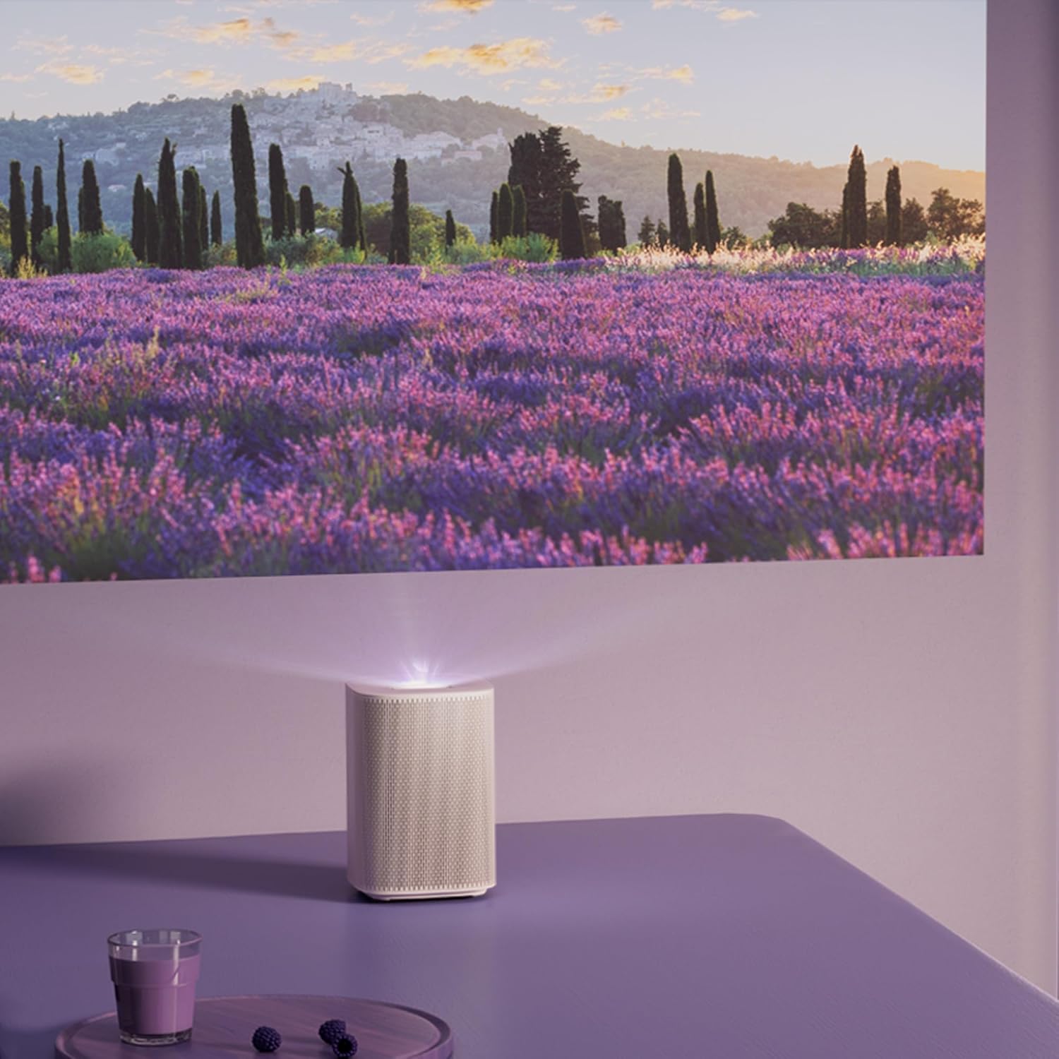 Thumbnail 2 de Samsung The Premiere SP-LPF5DSAXXXE: Proiettore laser triplo ultra corto fino a 100" con interazione tattile e audio Dolby Atmos
