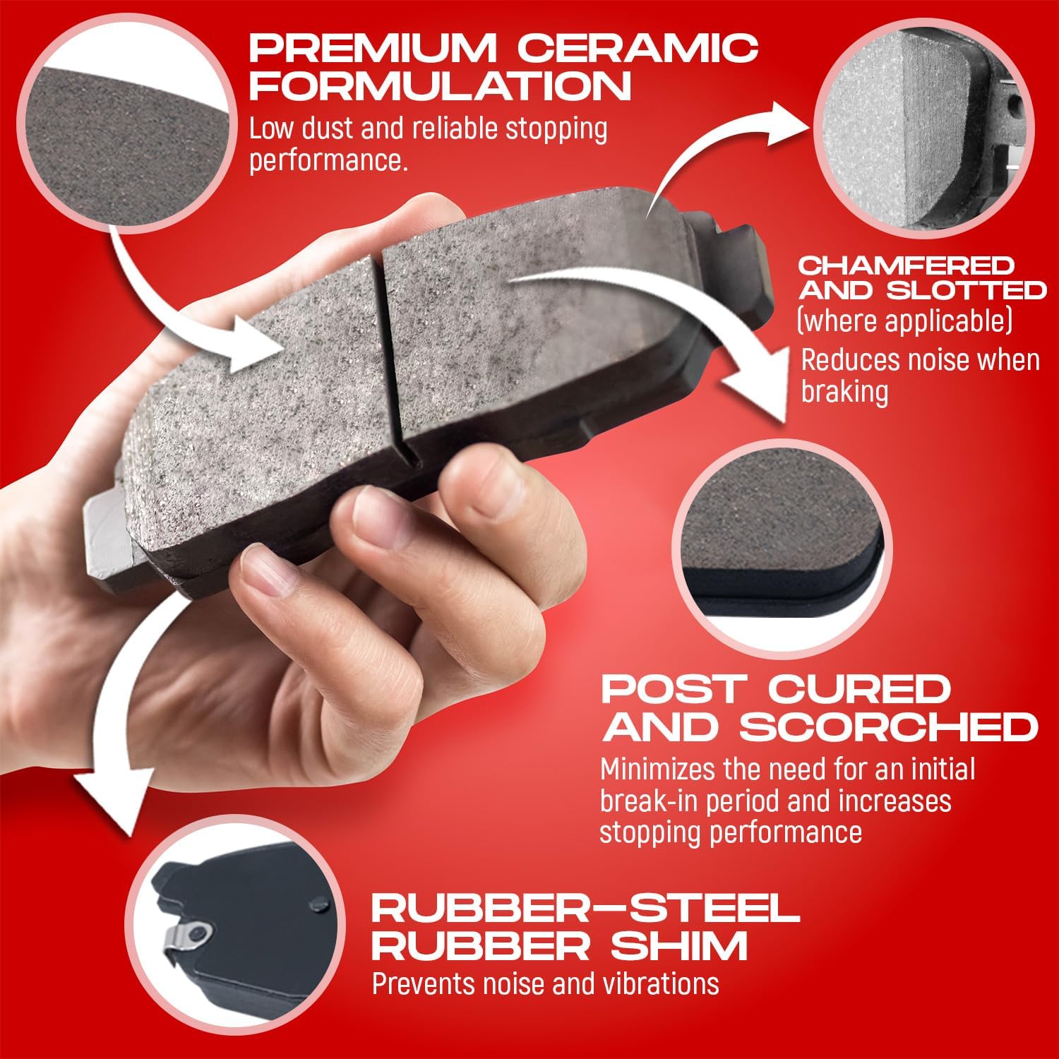 Thumbnail 4 de R1 Concepts Brake Kit for Prius CT200h