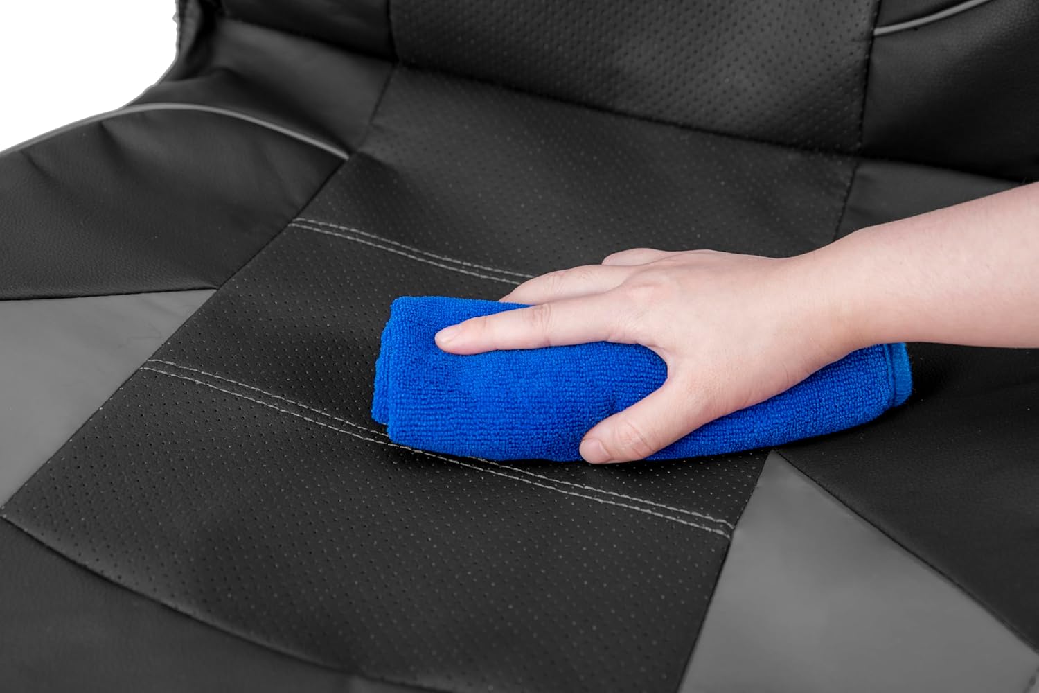 Thumbnail 2 de Sparco Set completo di coprisedili per auto a 5 posti (9 pezzi) – Amazon Exclusive, PVC resistente con sistema a cerniera
