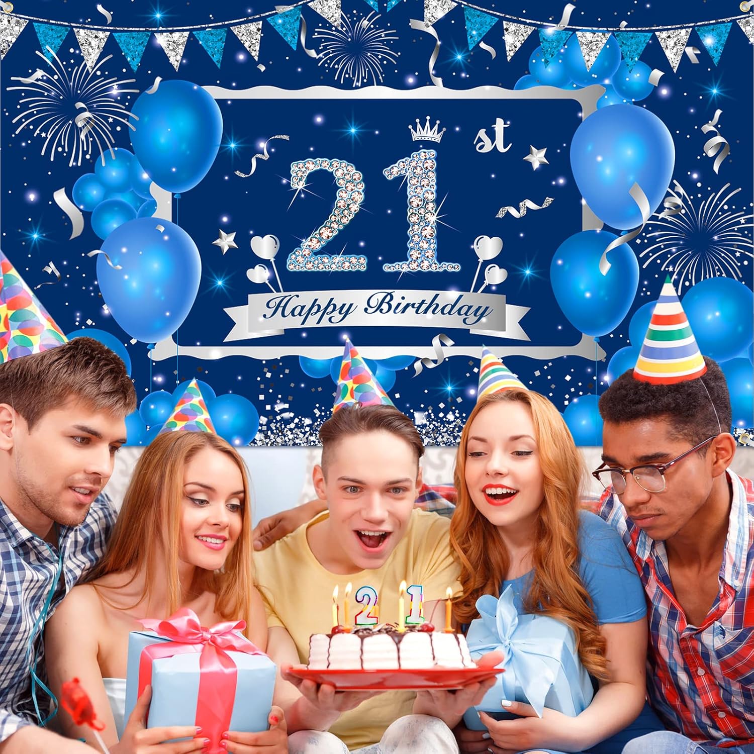 Thumbnail 4 de RUMIA Geburtstag Banner 180×110 cm 🎈