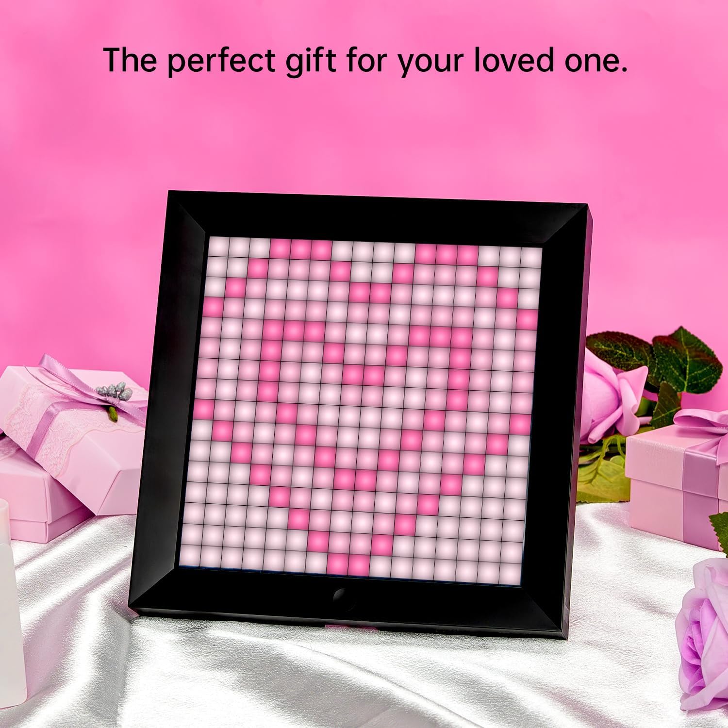 Thumbnail 4 de Divoom Pixoo Pixel Art Digital Picture Frame with 16x16 LED Display and App Control