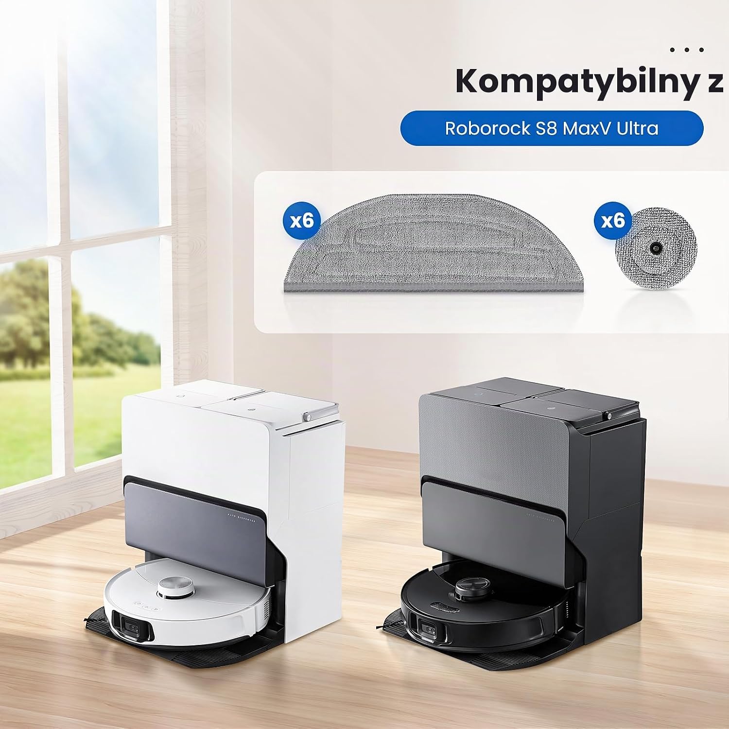 Detalle 2 de Alloytool S8 Max Ultra Cleaning Cloths – ściereczki do Roborock S8 MaxV Ultra, VibraRise 3.0