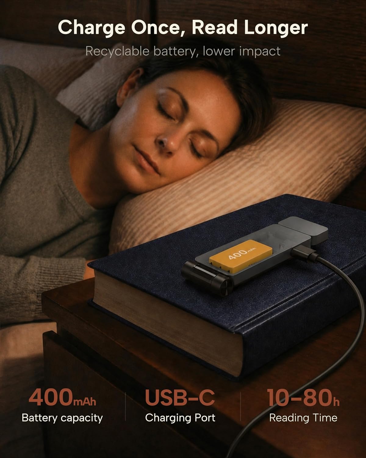 Thumbnail 4 de 86lux Book Light Rechargeable 80h