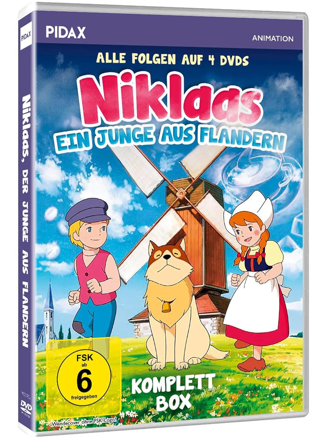 Detalle de Niklaas, ein Junge aus Flandern (Komplettbox) – Animation MOVIES by WME Home Entertainment mit 4 DVDs (52 Episoden)