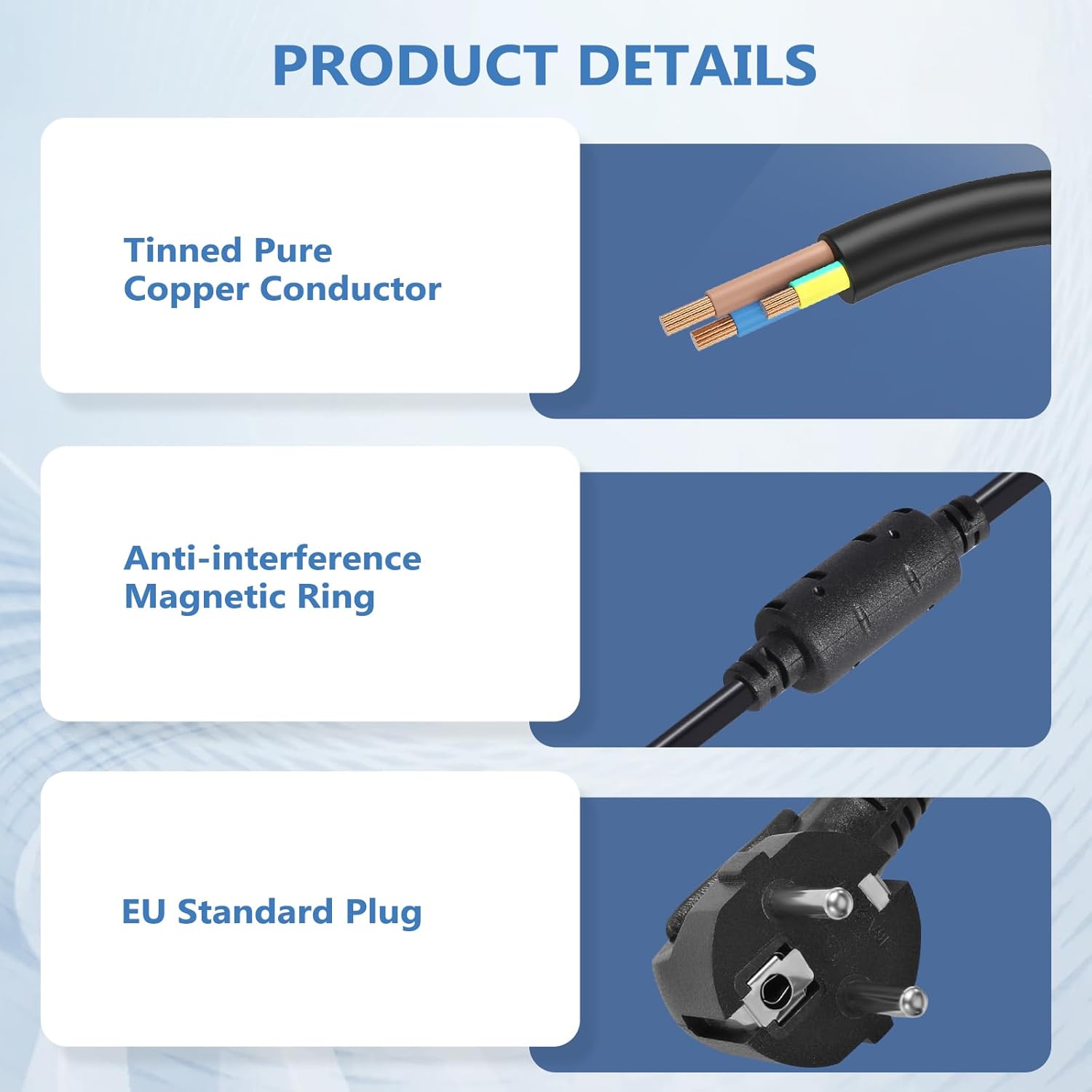 Thumbnail 5 de 3V-24V 6A 144W Einstellbares Netzteil Universal Netzteiladapter mit 14 Spitzen – AC 100–240V