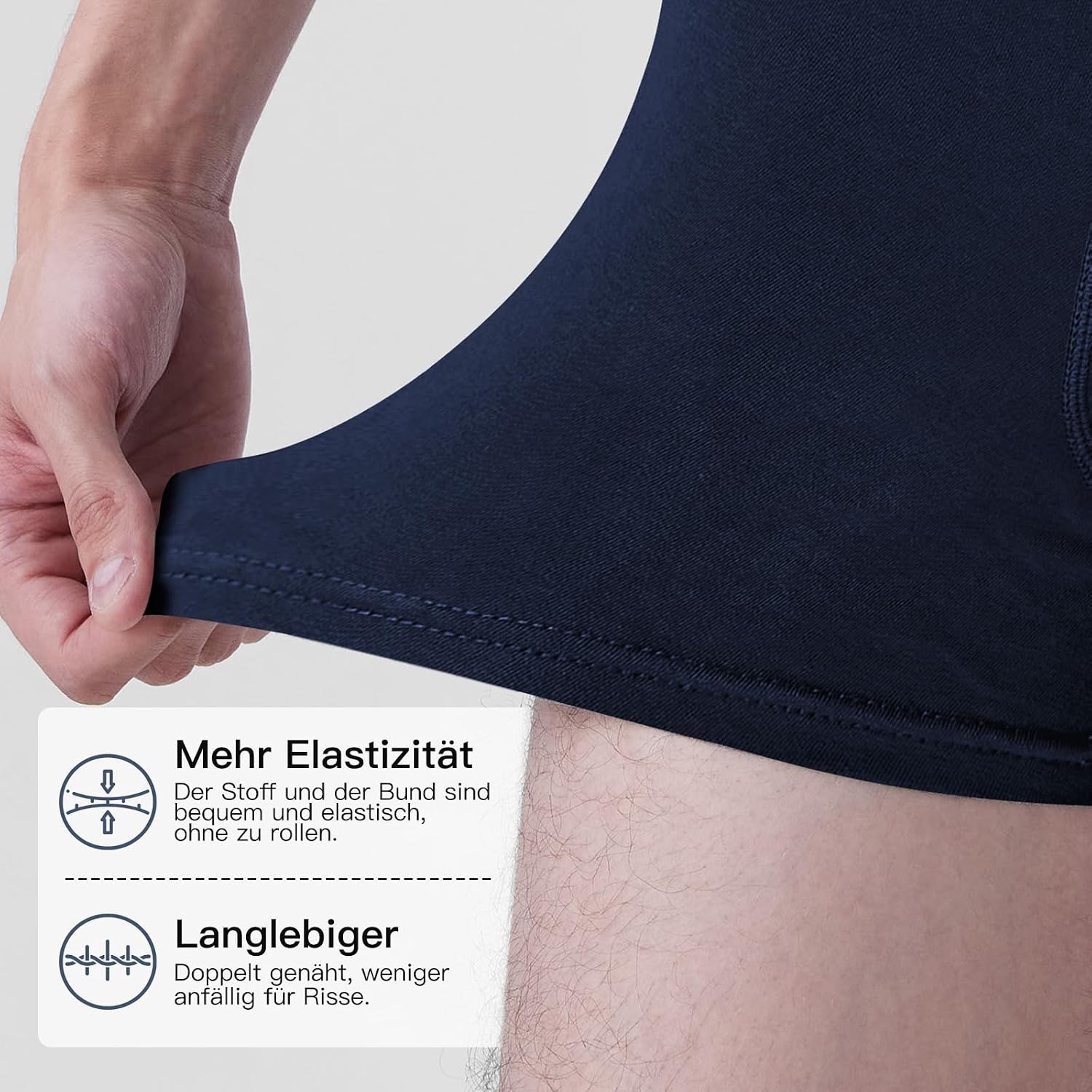 Detalle 2 de Fullluwaa Boxershorts Herren 8er Pack