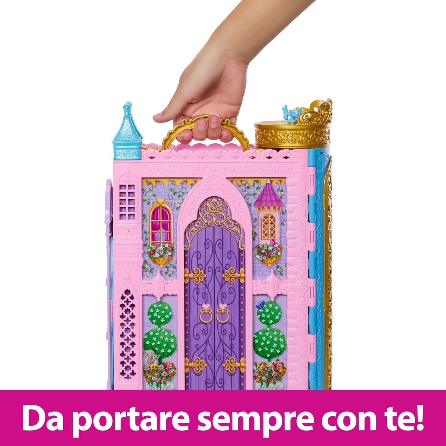 Thumbnail 3 de Mattel Disney Princess - Guardaroba da Favola: playset apribile con abiti, passerella e accessori