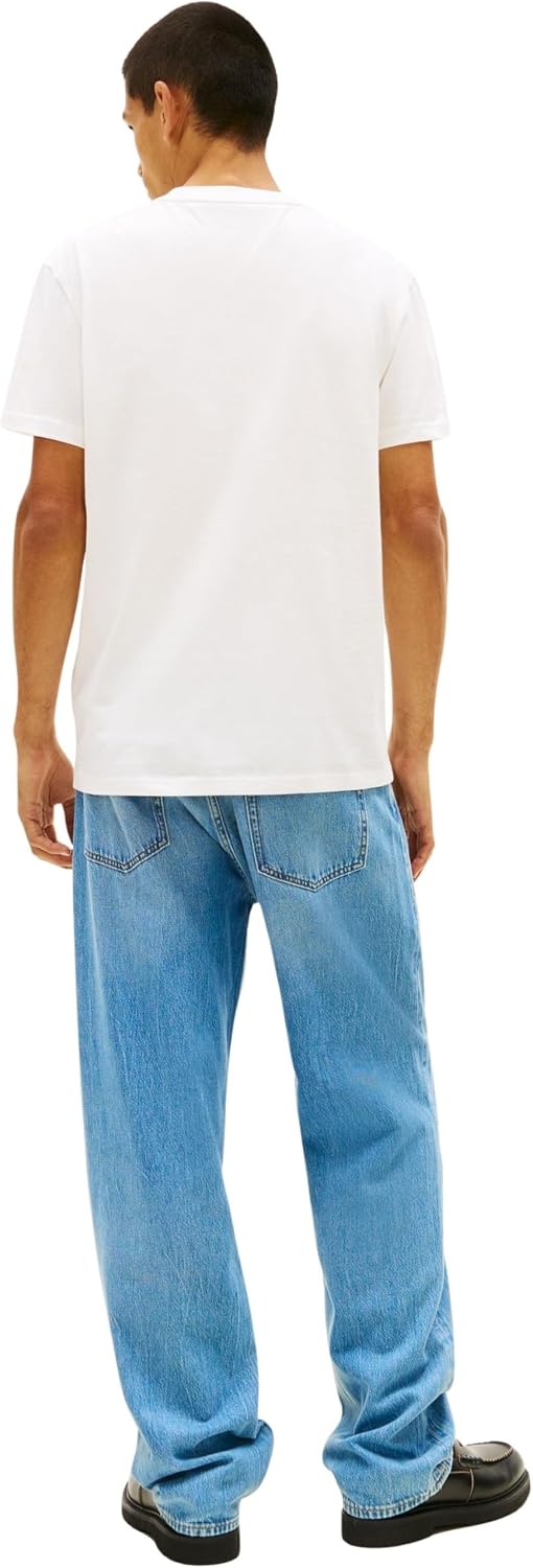 Thumbnail 2 de Tommy Jeans Herren TJM Reg Signature Stripe T EXT S/S T-Shirt (1er Pack) – Basics mit Logo