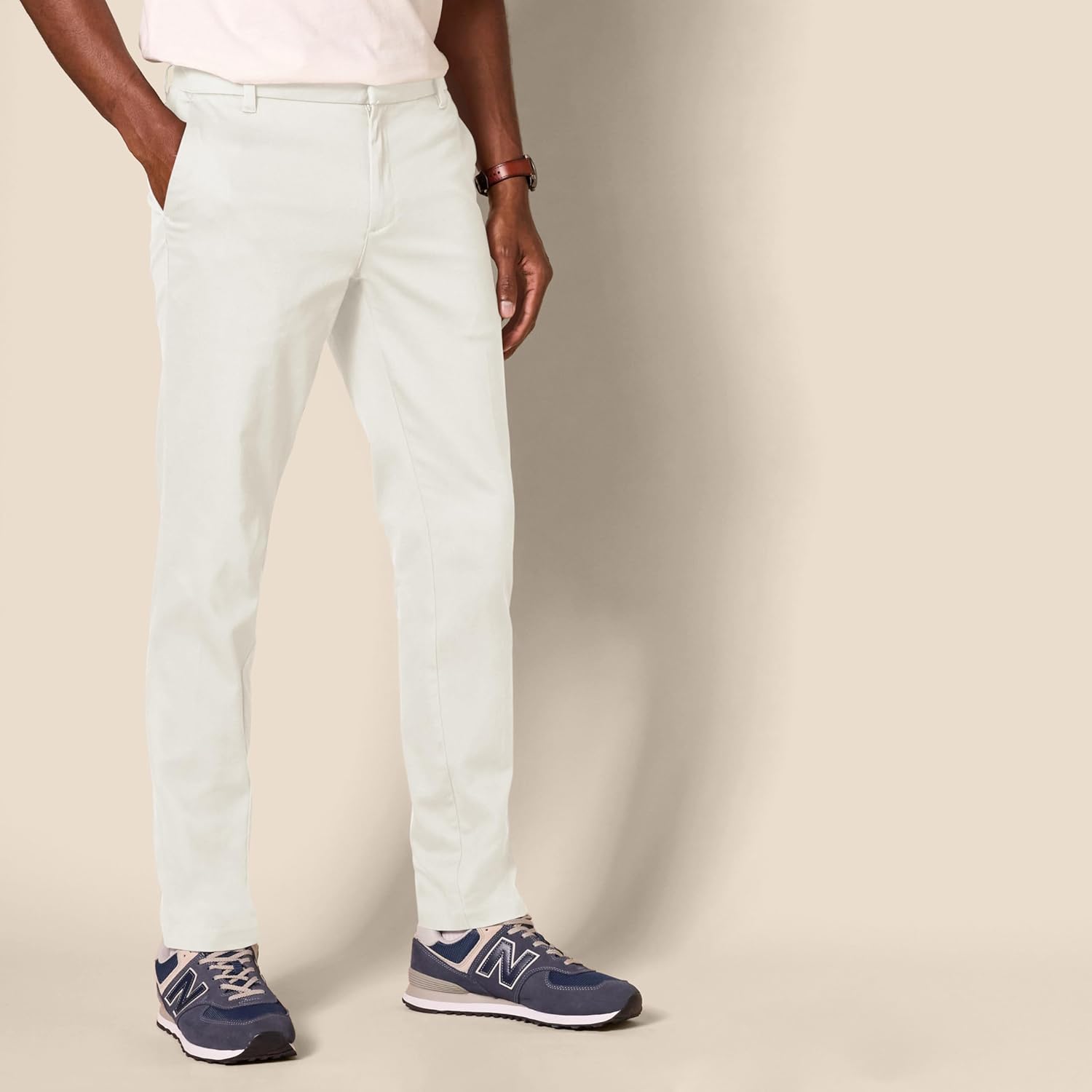 Thumbnail 6 de Amazon Essentials men’s slim-fit wrinkle-resistant flat-front stretch chino trousers