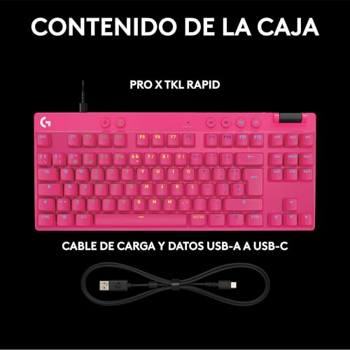 Thumbnail 8 de Logitech G PRO X TKL Rapid 🖥️ Teclado Gaming sin Númerico