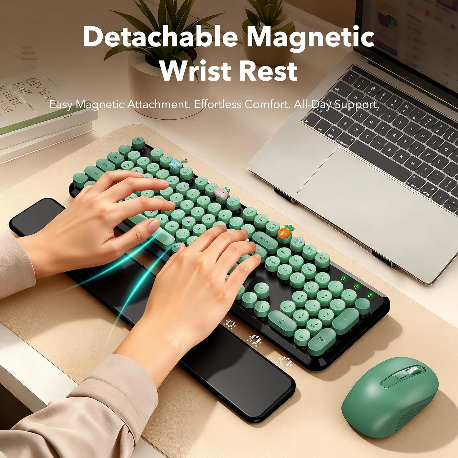 Detalle 2 de Wireless Keyboard Combo Round Keycaps
