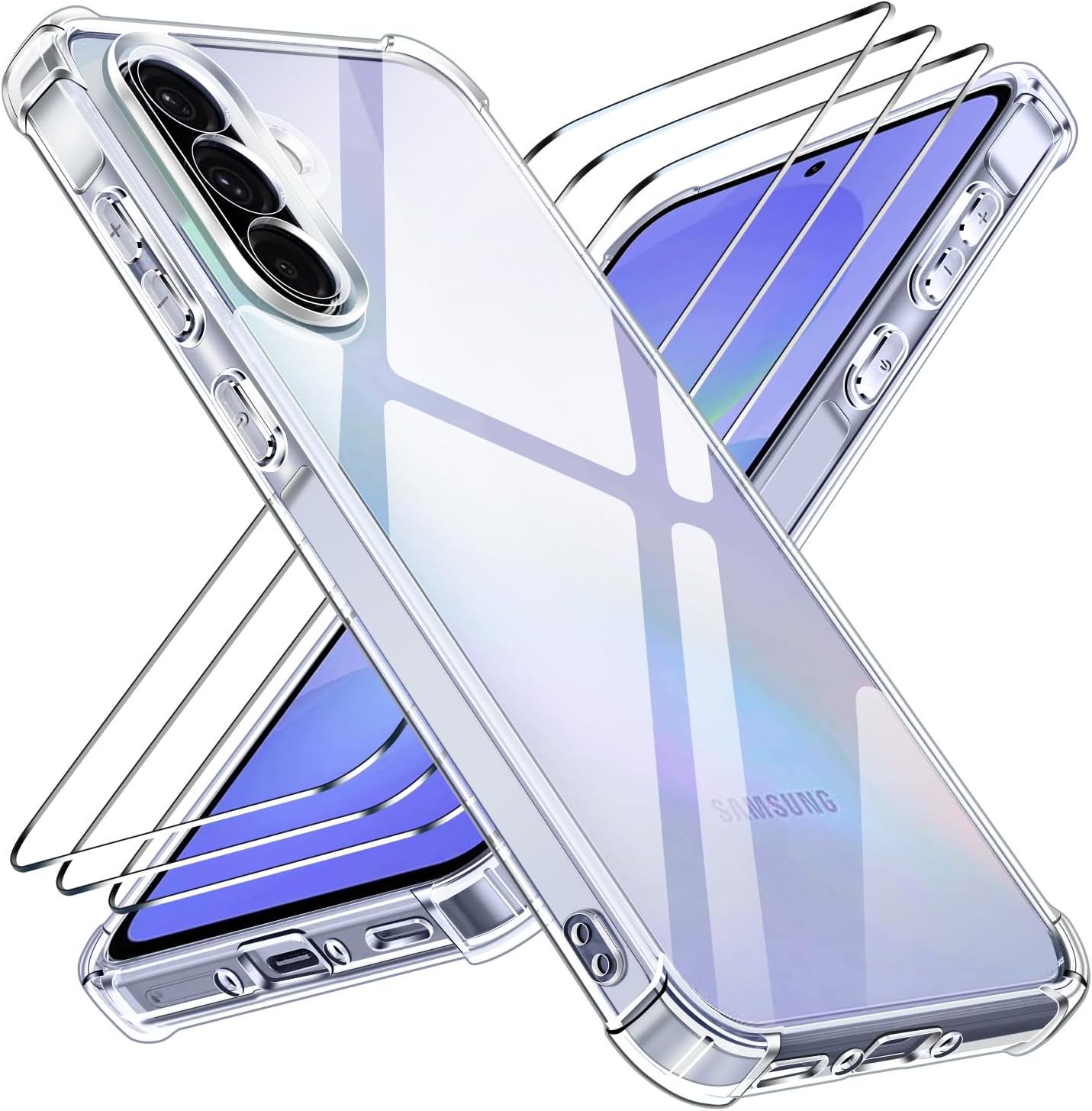 Detalle de ivoler Anti-Amarillo funda para Galaxy A36 5G