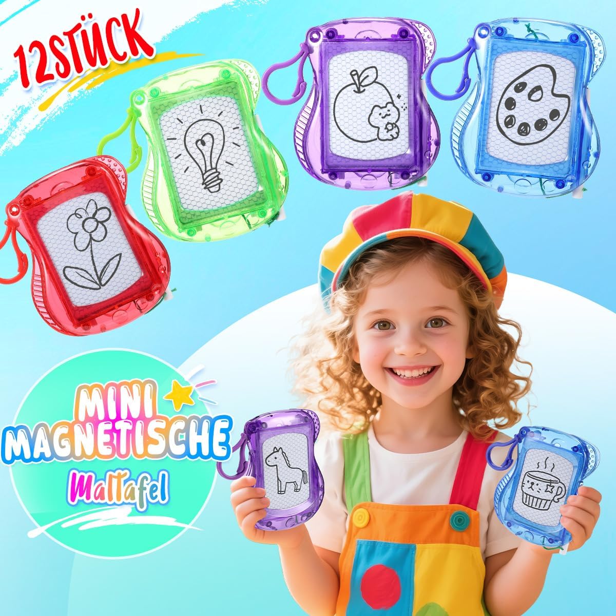 Thumbnail 3 de EUCOCO Zaubertafel Kinder Geburtstags 12er-Set