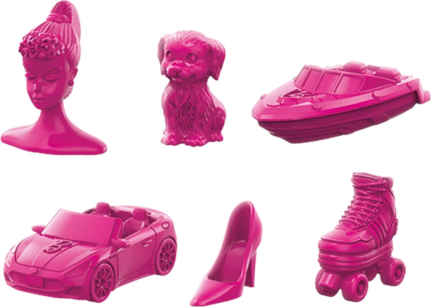 Detalle 1 de Monopoly Barbie Edition Brettspiel 🎲