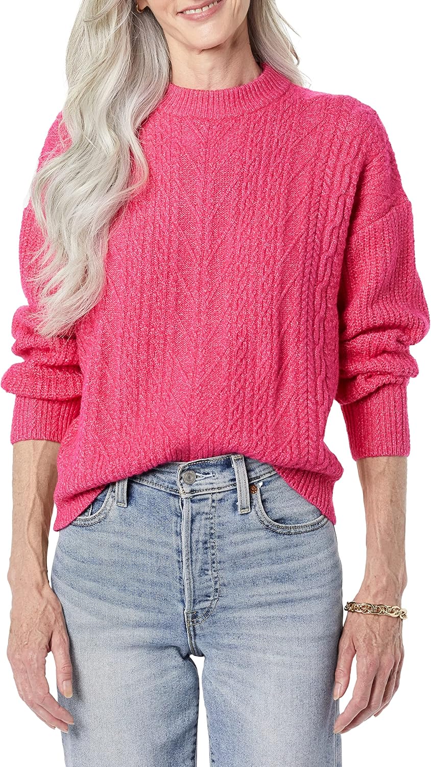 Thumbnail 6 de Amazon Essentials Damen Soft-Touch-Pullover mit Rundhalsausschnitt – locker geschnitten (auch in Übergröße)