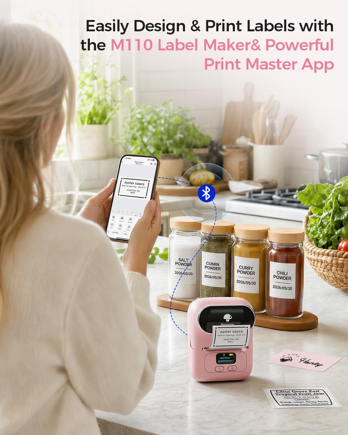 Thumbnail 3 de Phomemo M110 Label Maker