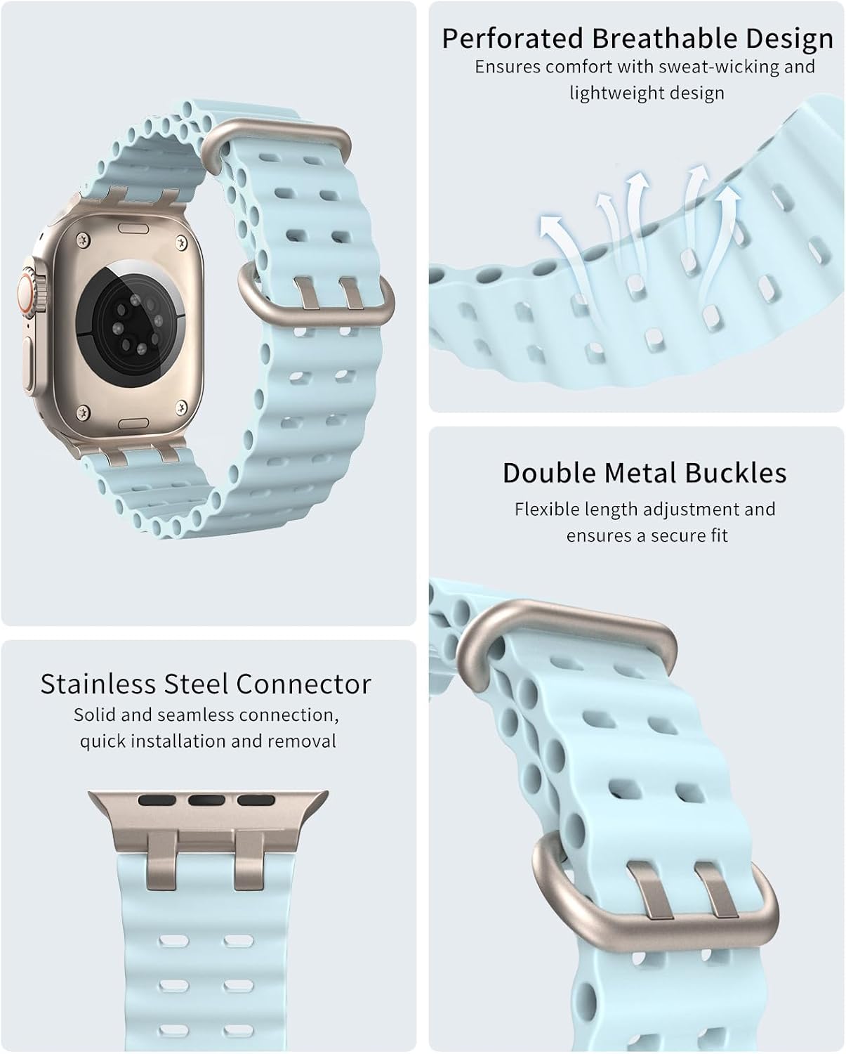 Thumbnail 2 de TiMOVO Ocean Strap for Apple Watch Ultra