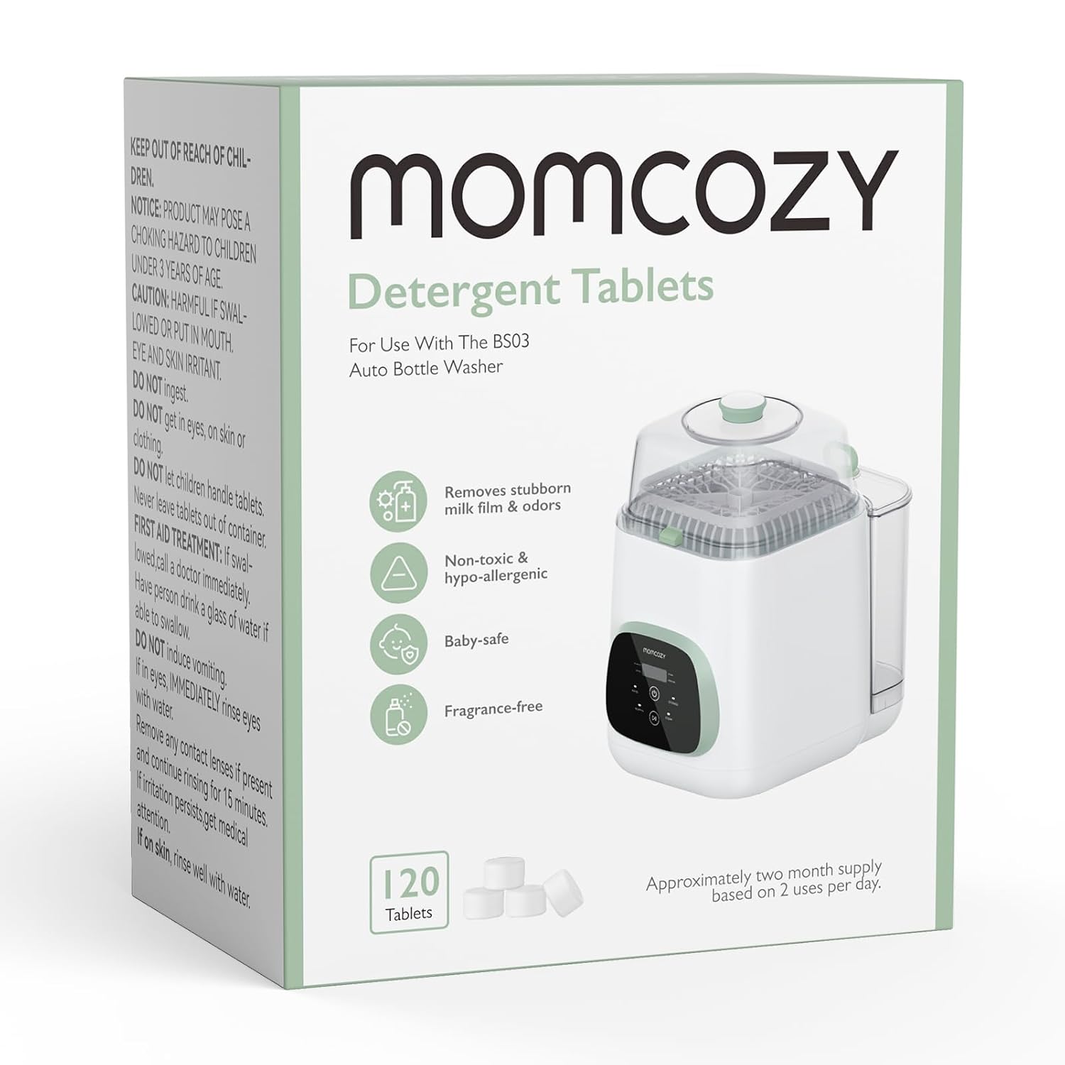 Thumbnail 5 de Momcozy Flaschenreiniger Waschblock 120 Tabs