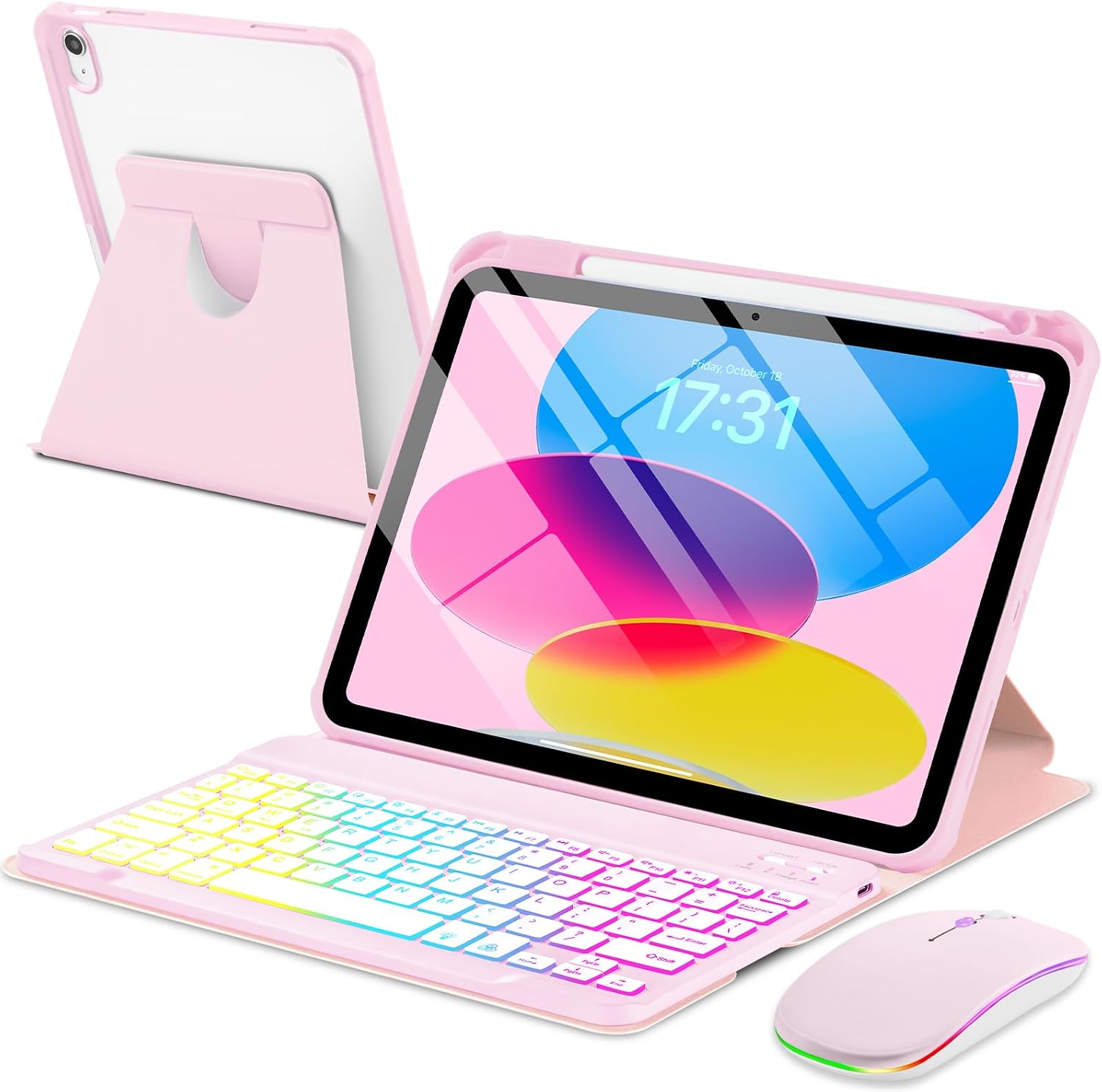 Detalle de EAMPANG iPad keyboard case 11th Generation