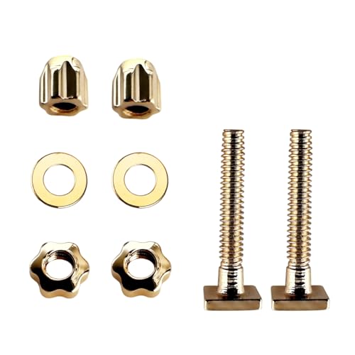 Thumbnail 3 de HiCycle2 Vis de rechange pour lunettes Cartier sans cadre – kit de 2 vis carrées dorées 3,2 mm, longueur ~10 mm