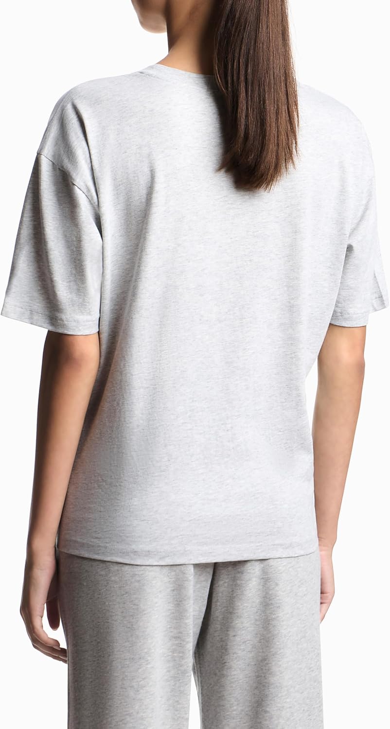 Detalle 2 de Emporio Armani Damen Logoband T-Shirt 1er Pack