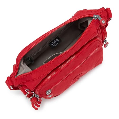 Thumbnail 4 de Kipling Gabbie S bandolera pequeña Red Rouge, 1 unidad