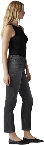 Detalle 2 de Levi's 501 Crop para mujer Long Live The Queen (27W/28L) – corte icónico en versión cropped