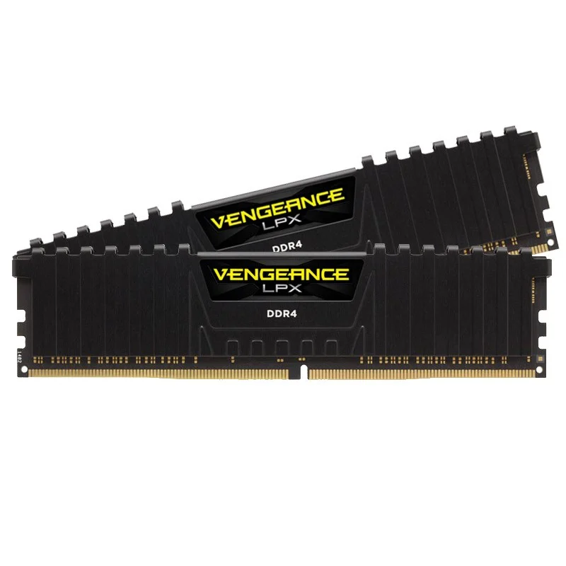 Detalle de Corsair Vengeance LPX DDR4 3000 MHz (2x8GB) CL16 — memoria de alto rendimiento para overclocking