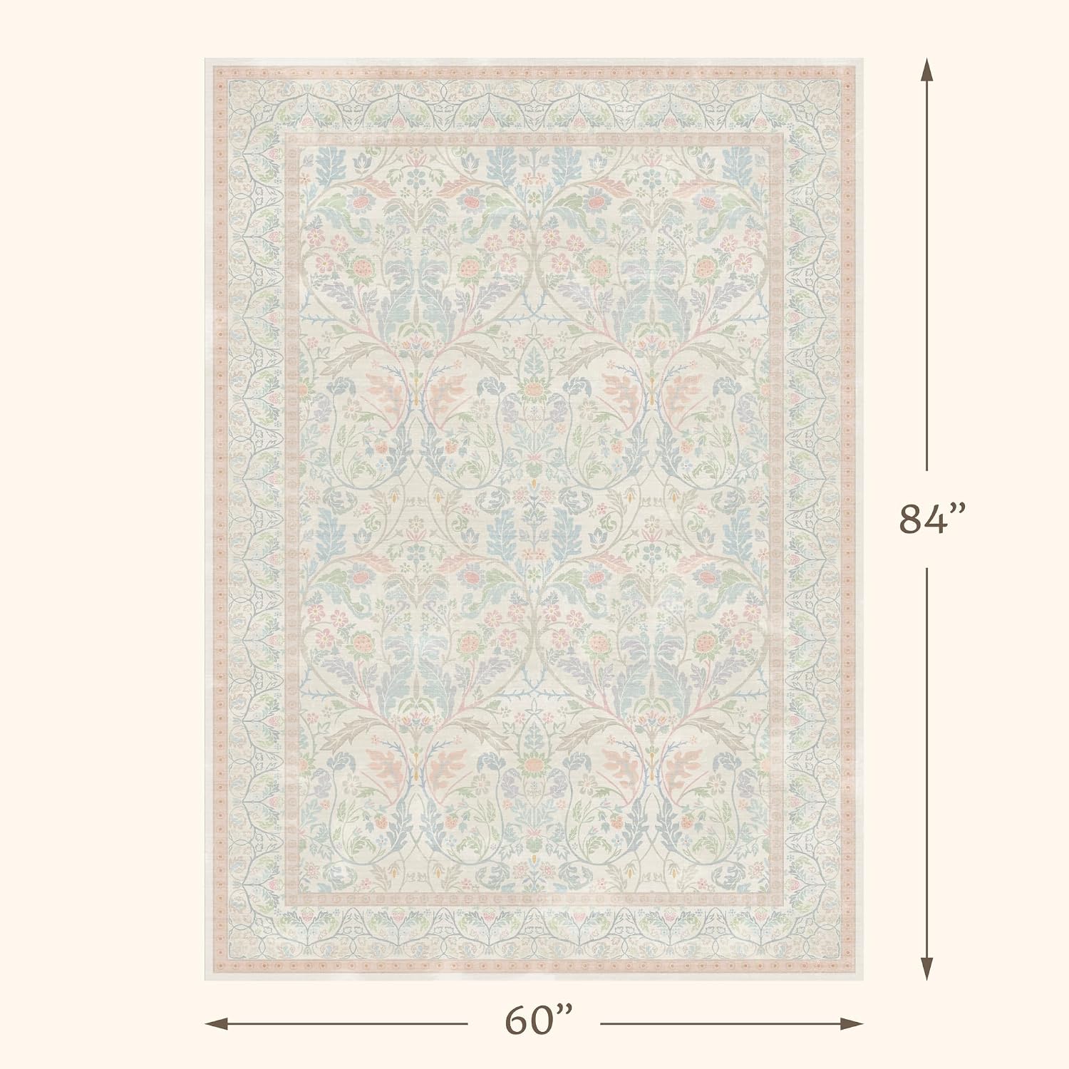 Detalle de Washable Area Rug 5x7