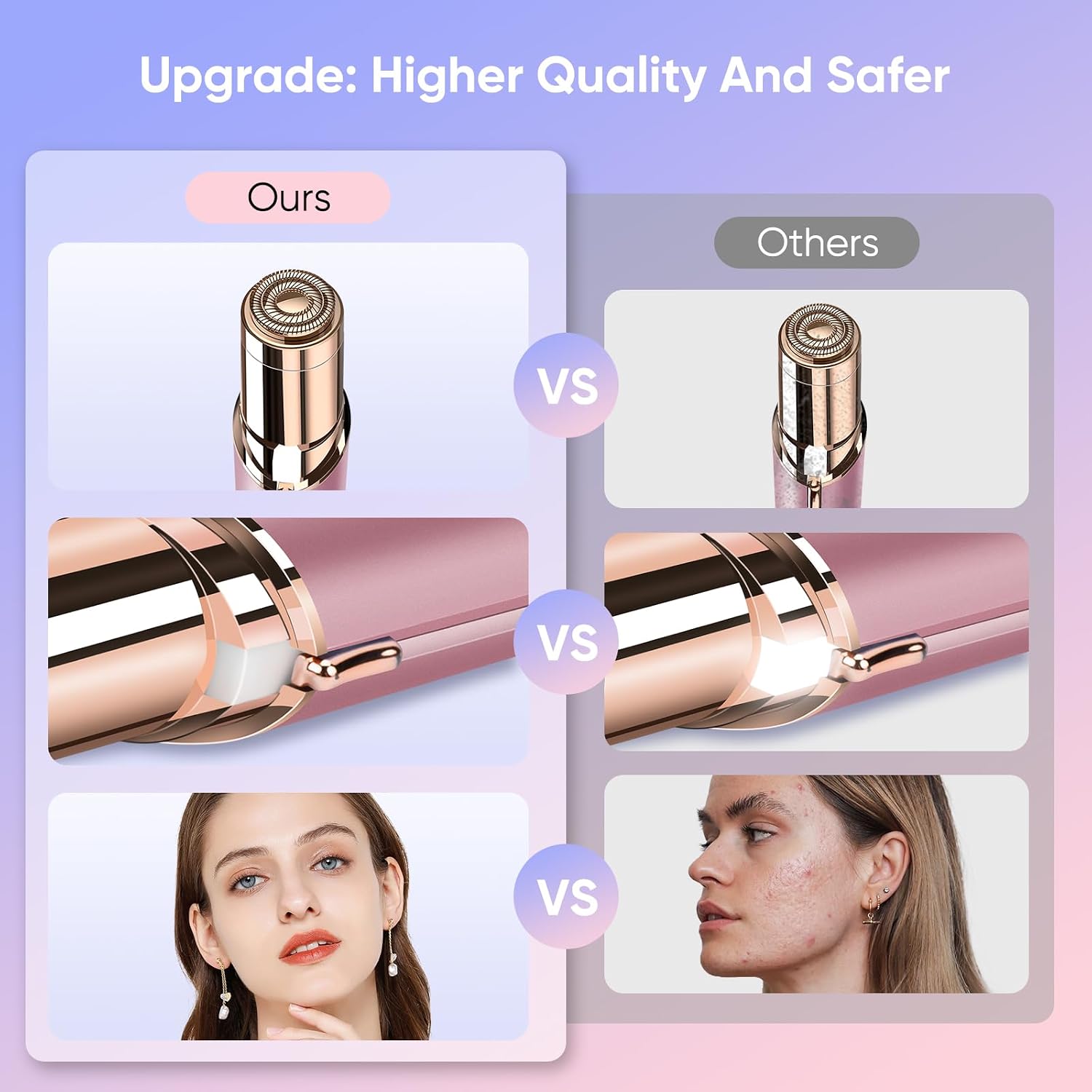 Thumbnail 4 de Facial Hair Remover Mini Electric Shaver