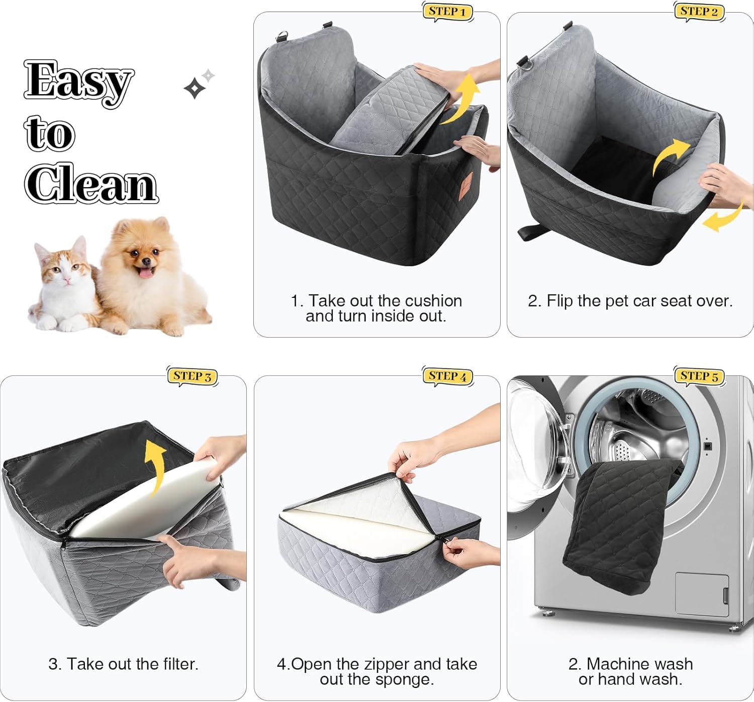 Thumbnail 4 de INDYBUD Dog Car Seat Medium