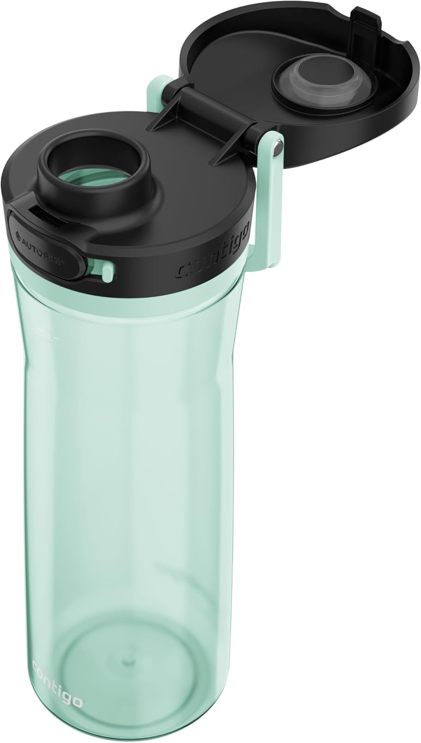 Detalle de Contigo Jackson : gourde 720 ml avec bouton AutoPop, 100% étanche et lavable au lave-vaisselle