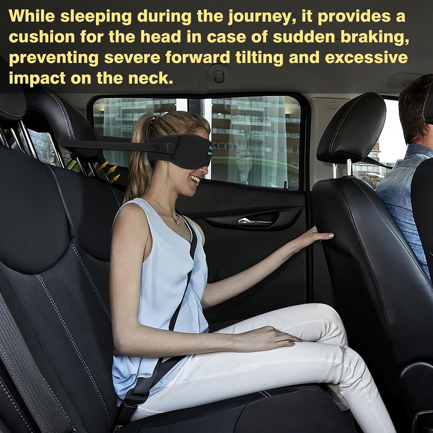 Thumbnail 6 de Joythink Sleep Headphones Sleep Mask Eye Mask 3D Deep Bluetooth – Black