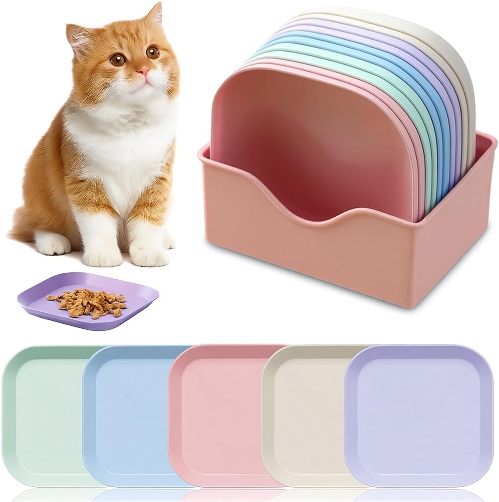 Detalle de Katzenfutter Napf Set 10 Stück