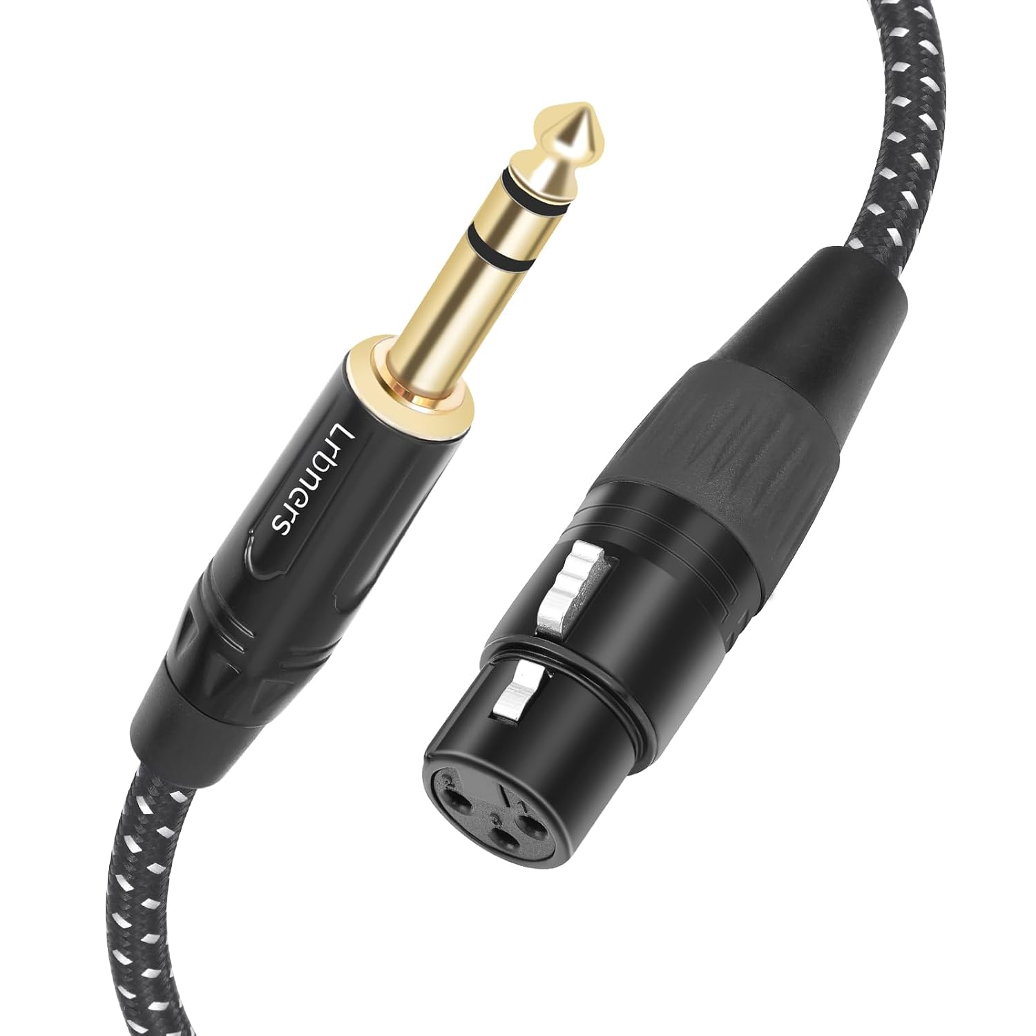 Detalle de Lrbners TC145BXK07-20 TRS-to-XLR Audio Cable, 6.6-Foot 2-Pack