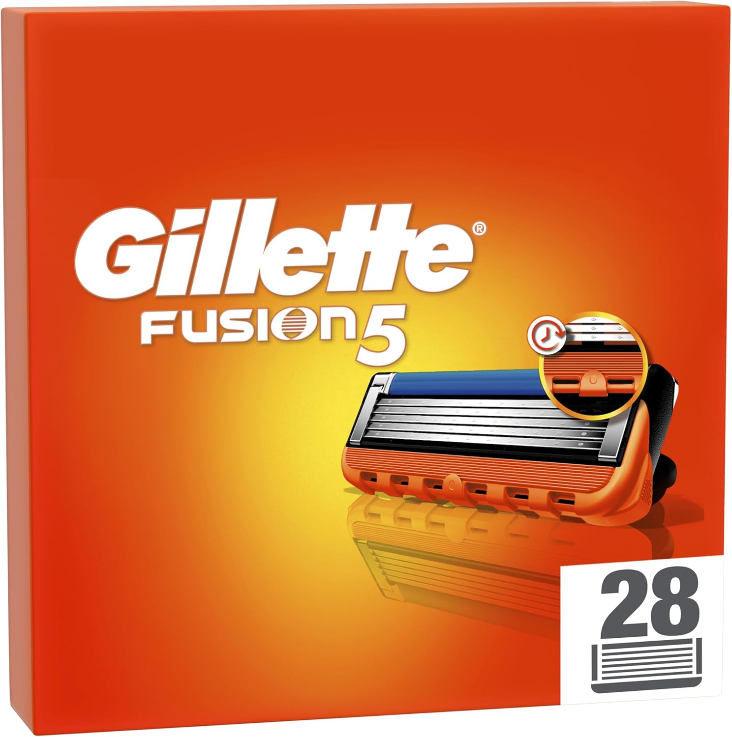 Detalle de Gillette Fusion5 Pack 28 recharges