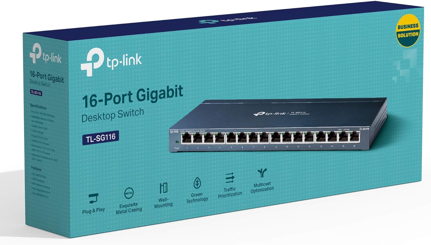 Thumbnail 5 de TP-Link TL-SG116 16-Port Gigabit Switch 📶