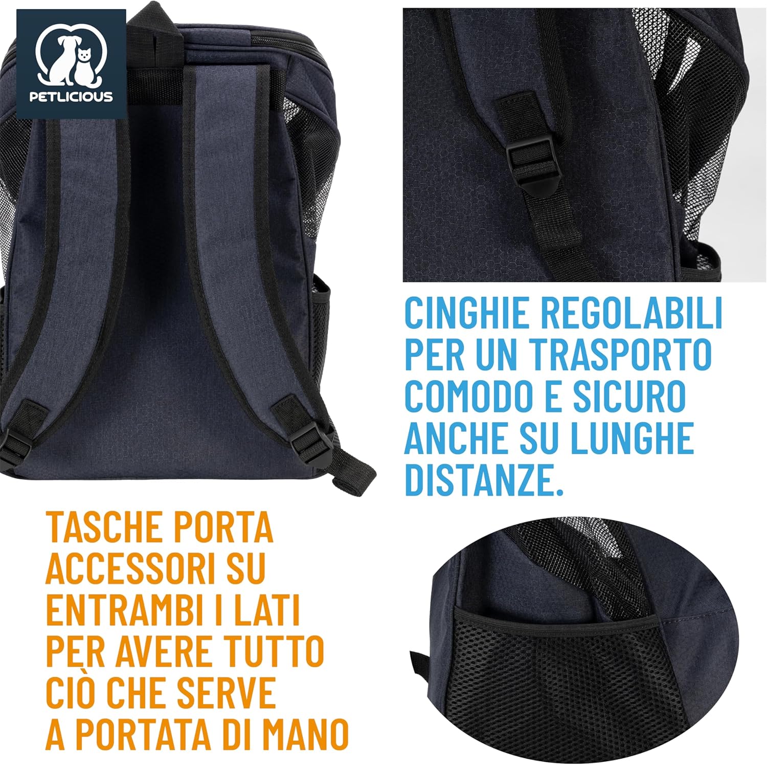 Thumbnail 4 de Trasportino morbido per cani e gatti