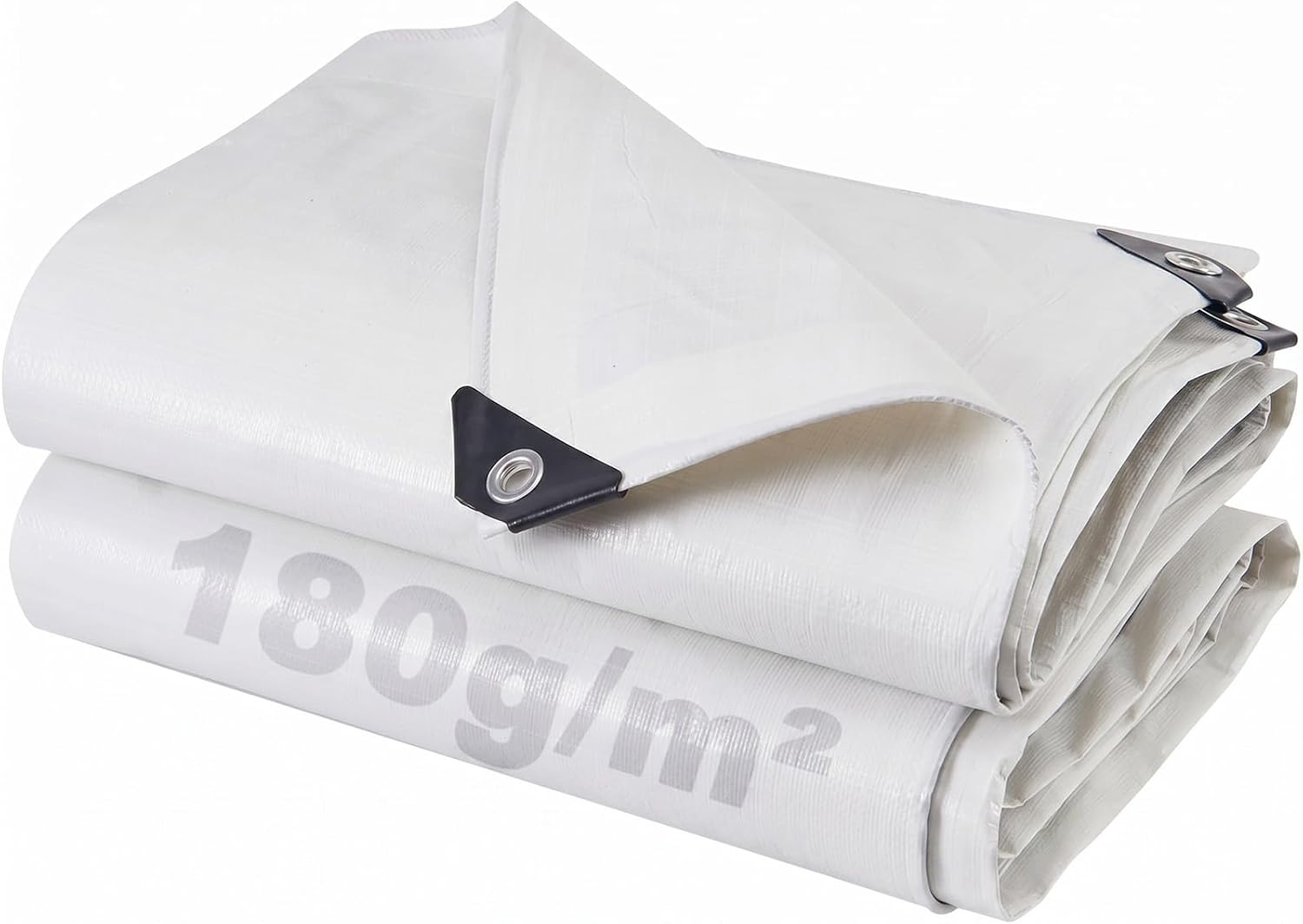 Detalle de Telo Impermeabile Esterno 2x3m in PE 180 g/m² con occhielli rinforzati: telone multiuso per mobili da giardino, barche, camion e altro