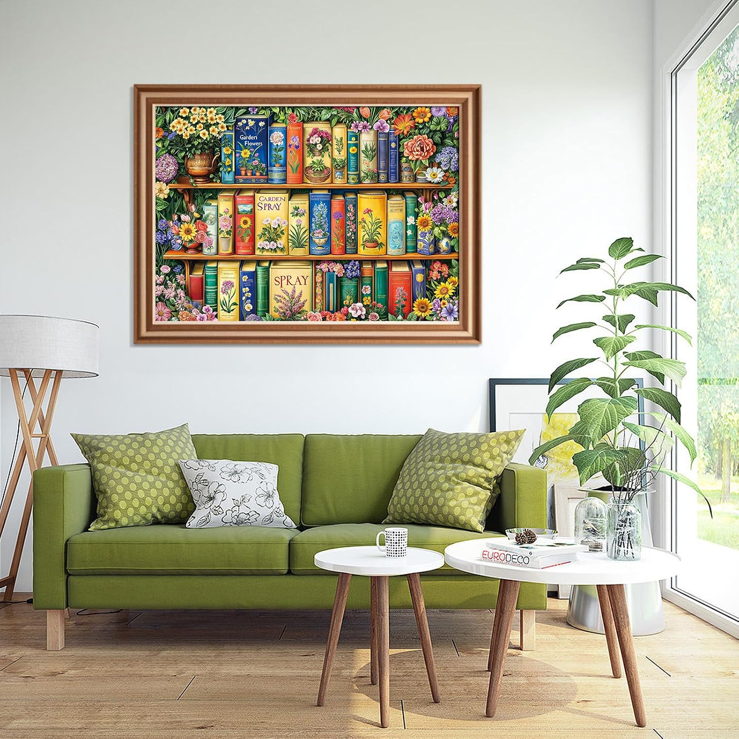 Thumbnail 4 de 1000 Piece Colourful Gardening Book Puzzle