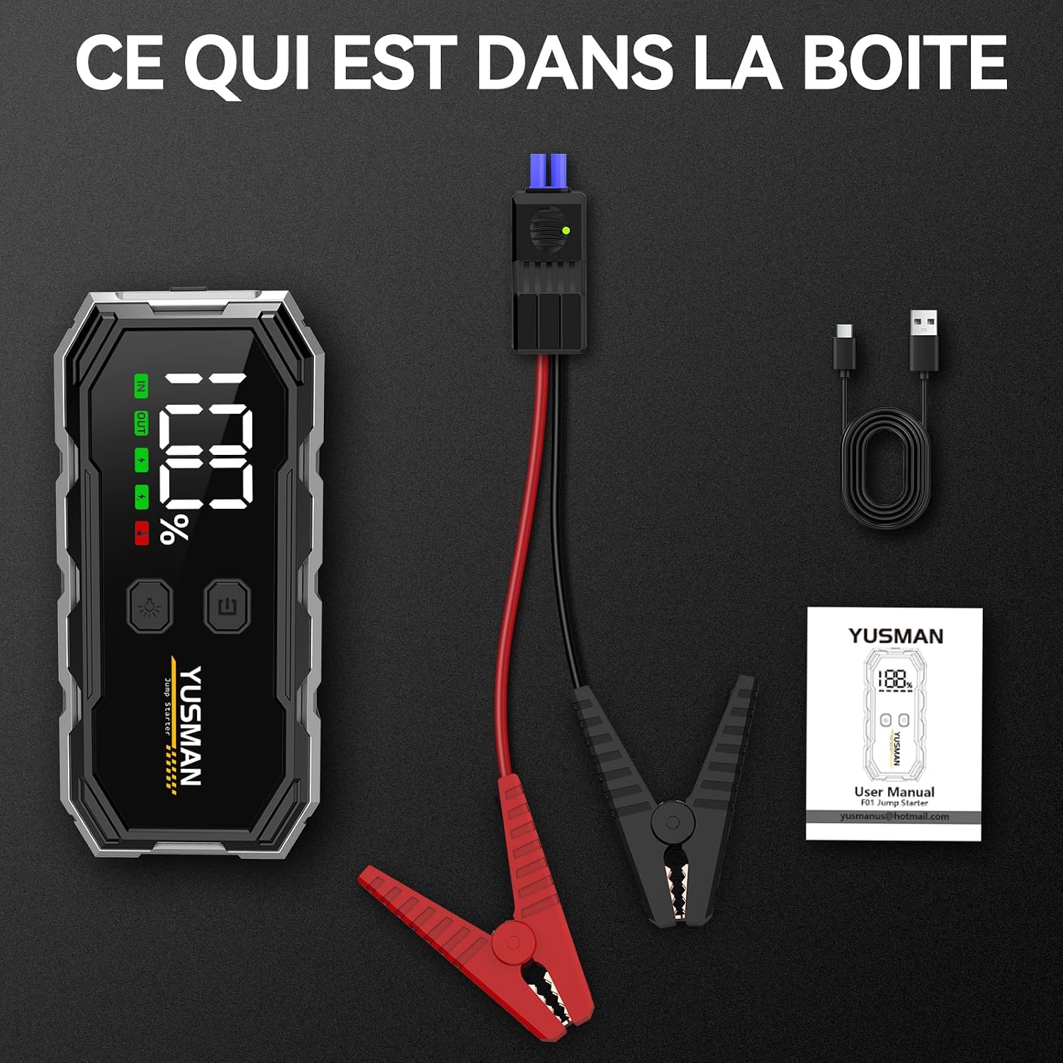 Thumbnail 6 de YUSMAN Booster 6000A pour démarrage 12V