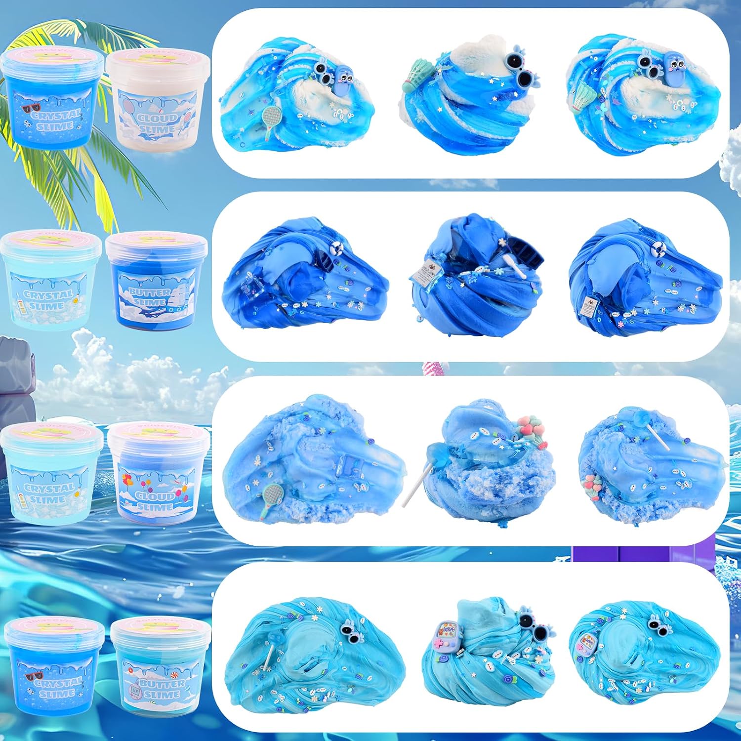 Thumbnail 5 de 6 Pack Slimes Kit 6-piece slime set for kids
