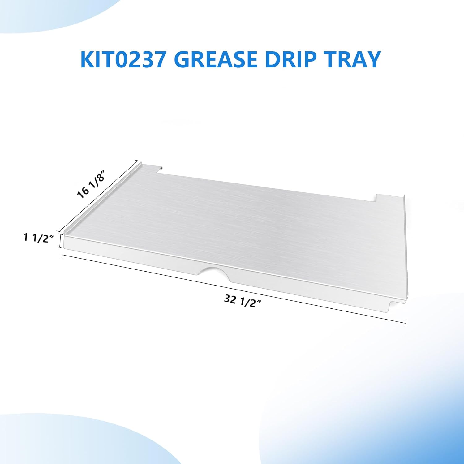 Detalle 2 de Drip Tray Heat Baffle Replacement ⚙