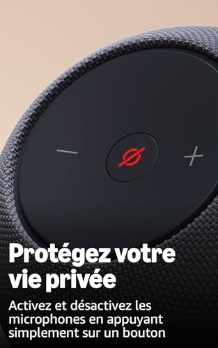 Thumbnail 5 de Amazon Echo Dot Max (nouvelle génération) – enceinte avec son qui emplit la pièce et hub intégré, Graphite