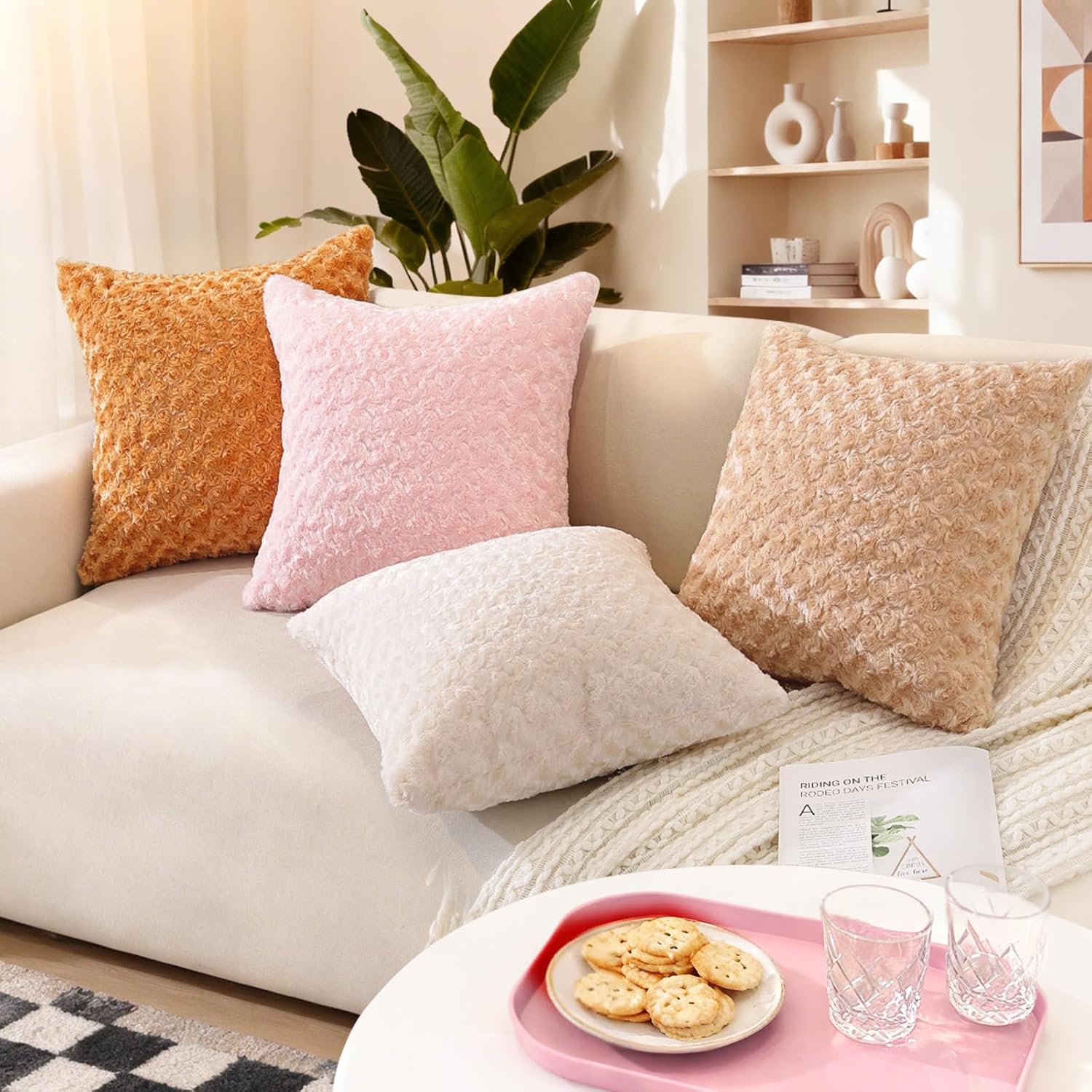 Thumbnail 6 de Ystyle housse de coussin 40x40 cm, lot de 2