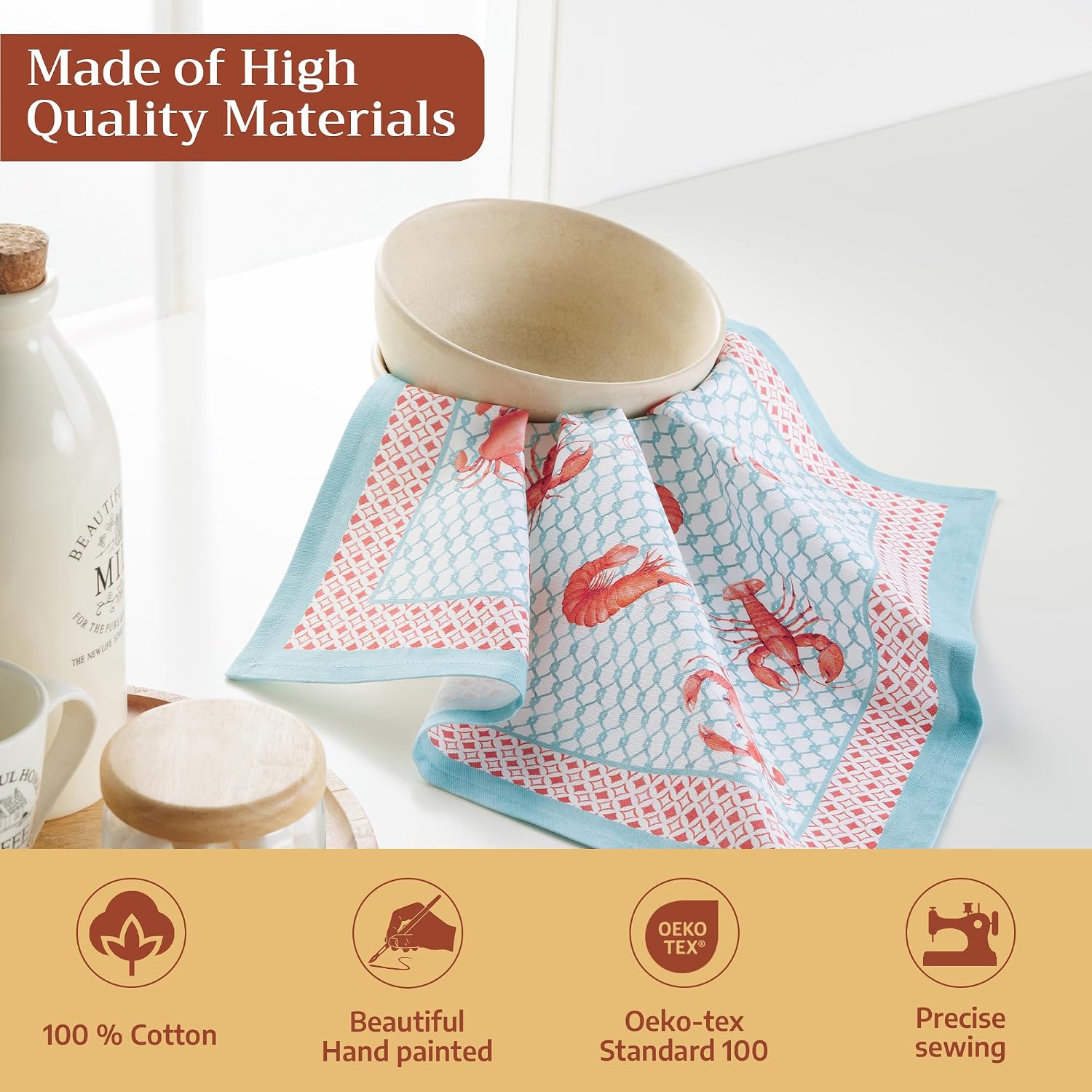 Thumbnail 2 de Maison d'Hermine Cotton Cloth Napkins, 18" x 18